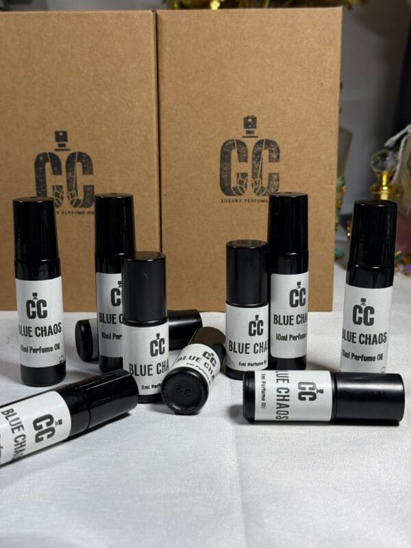 Blue Chaos Perfume Oil — Long-Lasting Smoky Incense Fragrance Oil | Inspired by Interlude 53