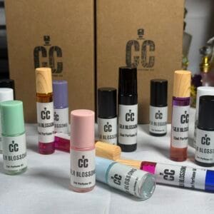 img_7711 Silk Blossoms Perfume Oil — Long-Lasting Soft Floral Fragrance Oil | Inspired by Pink Chiffon
