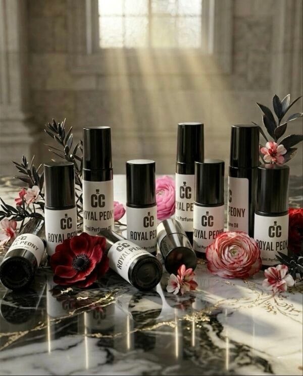Royal Peony Perfume Oil — Long-Lasting Floral Fragrance Oil for Women | Inspired by Delina Exclusif