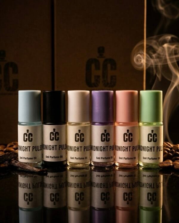 Midnight Pulse Perfume Oil — Long-Lasting Warm Coffee Fragrance Oil | Inspired by Black Opium